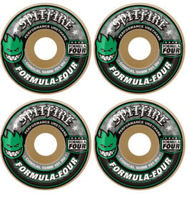 Spitfire Wheels Spitfire F4 101d Conical Green Print 53mm