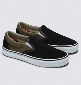 Vans Shoes Skate Slip-On Black/Olive