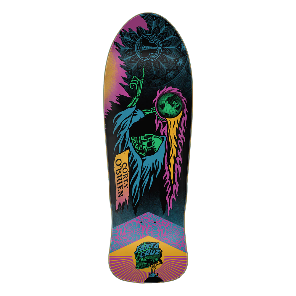 Santa Cruz Skateboards OBrien Reaper By Shepard Fairey Reissue 9.85