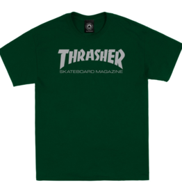 Thrasher Mag. Skate Mag Forest Green/Grey Tee