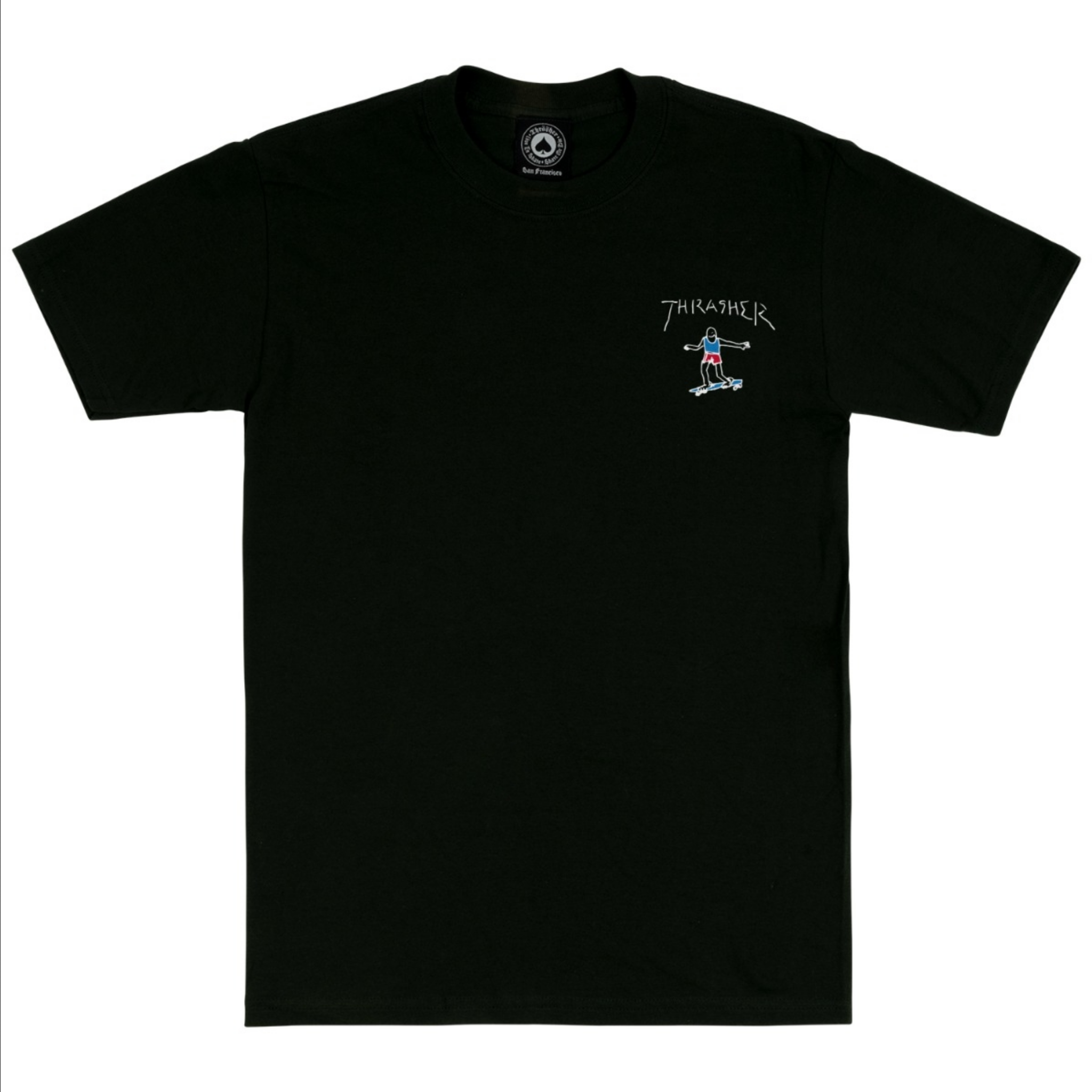 Thrasher Mag. Gonz Thrasher Mini Logo Black Tee