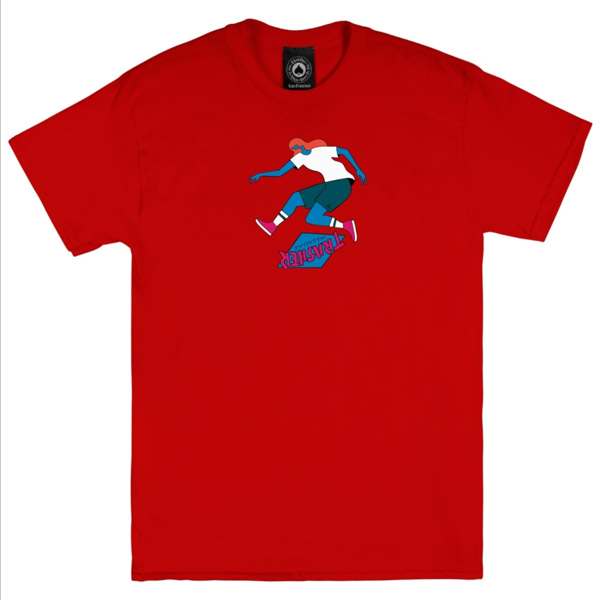 Thrasher Mag. Trasher Tre Parra Red Tee
