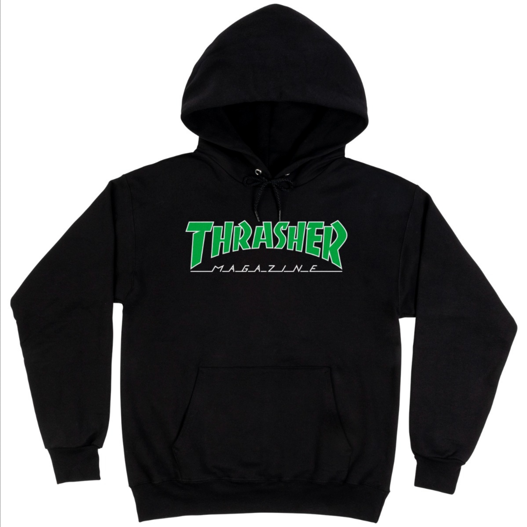 Thrasher Mag. Skate Mag Hoodie Black/Green