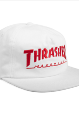 Thrasher Mag. Mag Logo Snapback White