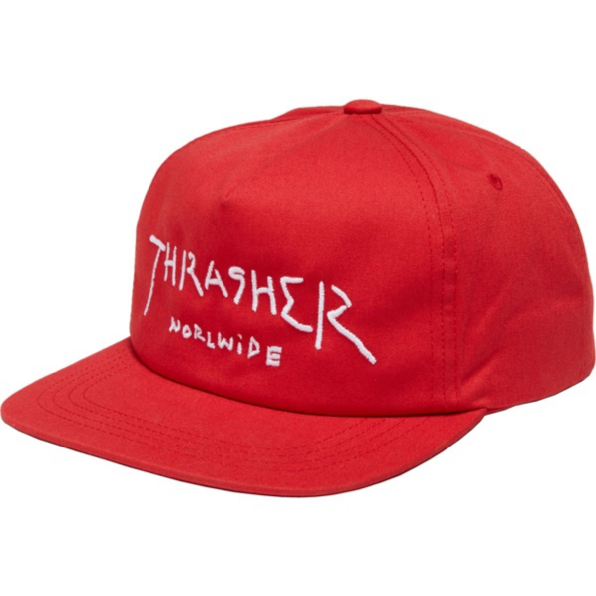 Thrasher Mag. Worldwide Snapback Red