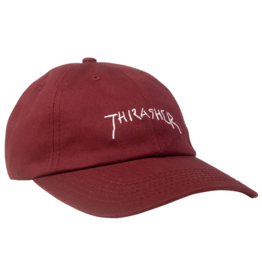 Thrasher Mag. New Religion Old Timer Hat Maroon