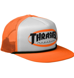 Thrasher Mag. Ellipse Mag Logo Trucker Orange