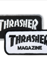 Thrasher Mag. Thrasher Logo Patch White/Black