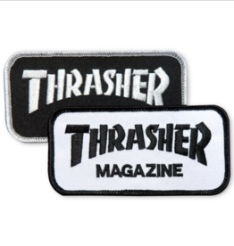 Thrasher Mag. Thrasher Logo Patch White/Black