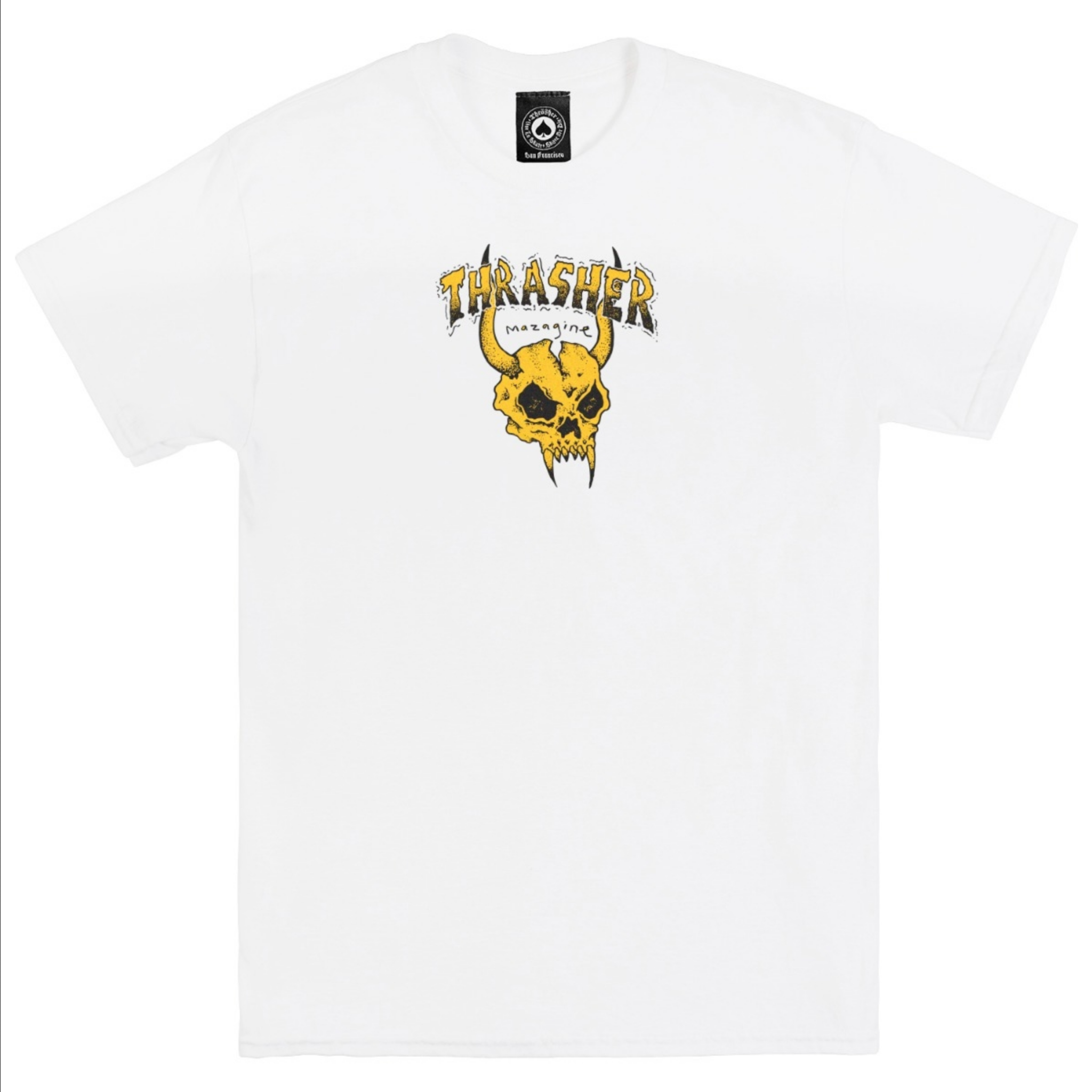 Thrasher Mag. Barbarian Tee White