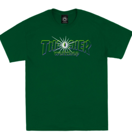Thrasher Mag. Thrasher x AWS Nova Tee Forest Green