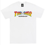 Thrasher Mag. Thrasher x AWS Spectrum Tee White