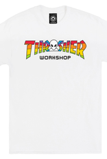 Thrasher Mag. Thrasher x AWS Spectrum Tee White