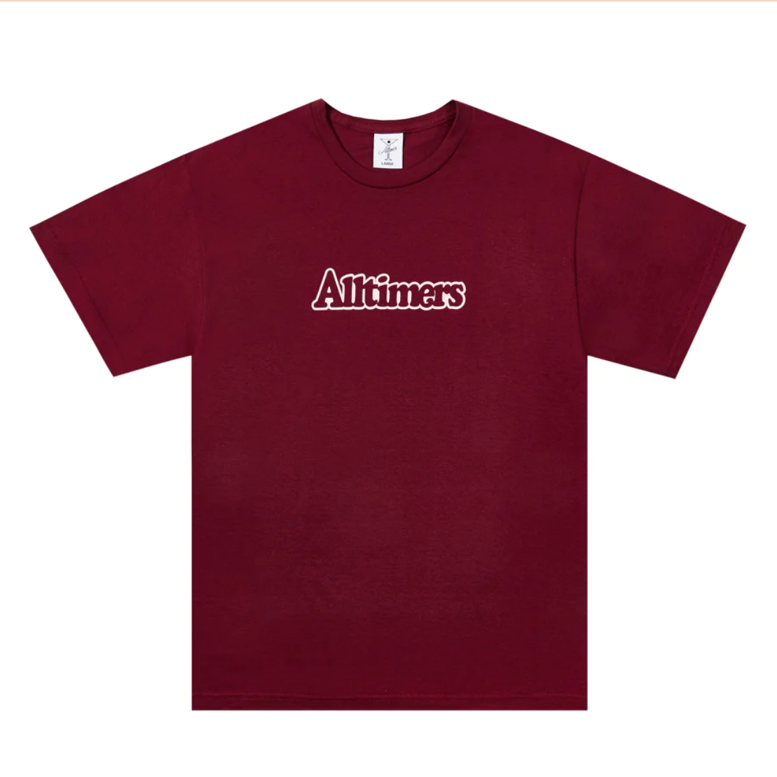 ALLTIMERS Broadway Tee Maroon