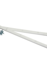 Pig Wheels Pig Rails White