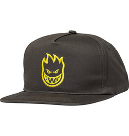 Spitfire Wheels Bighead Snapback Charcoal/Yellow