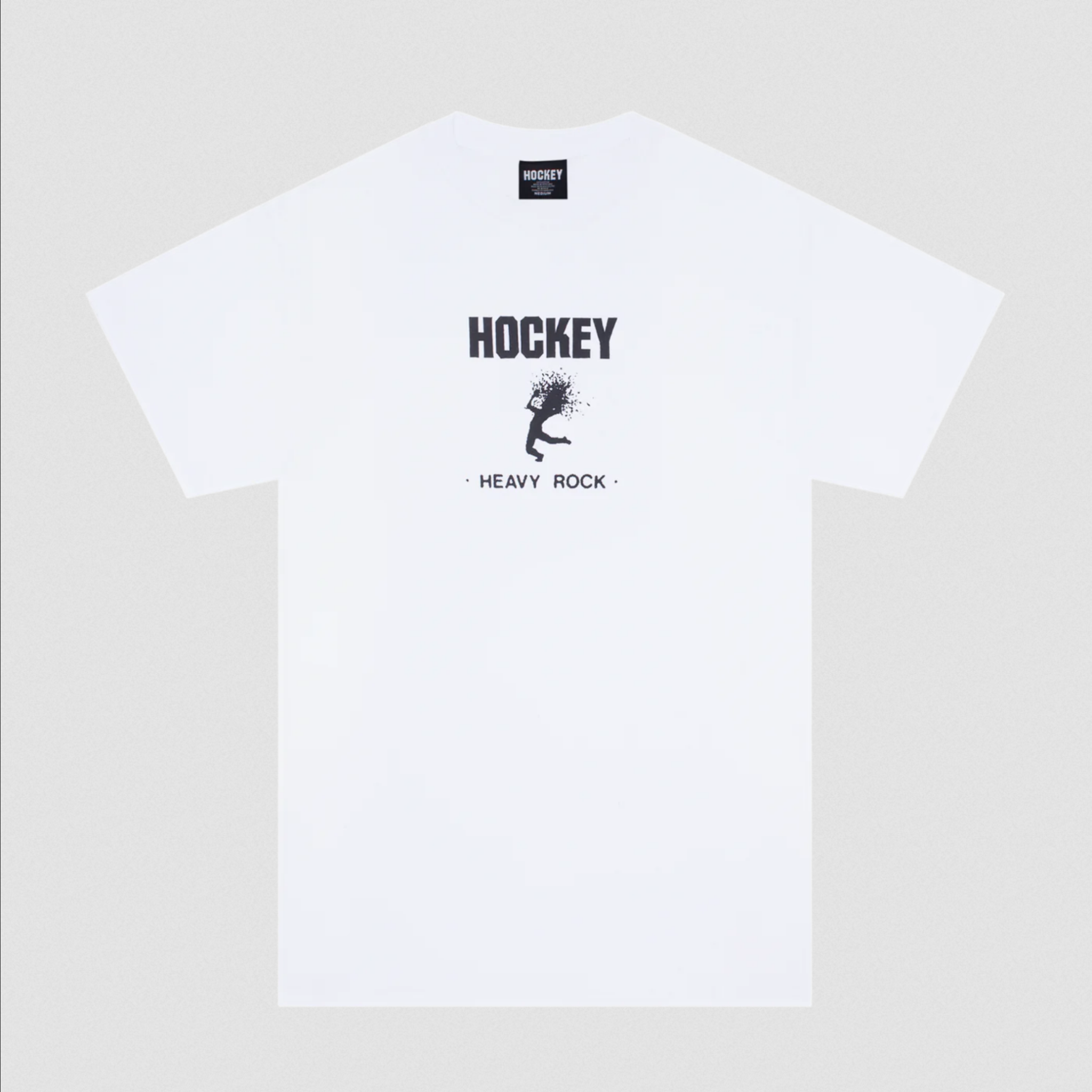 Hockey Heavy Rock White