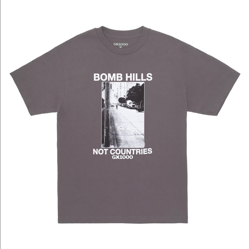 GX1000 Bomb Hills Not Countries Charcoal