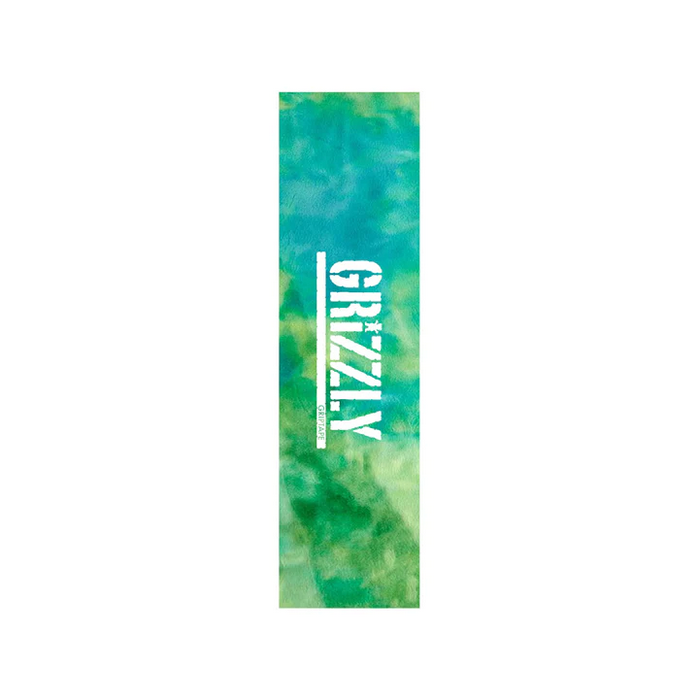 Grizzly Griptape Tie Dye Stamp '23 Griptape Green