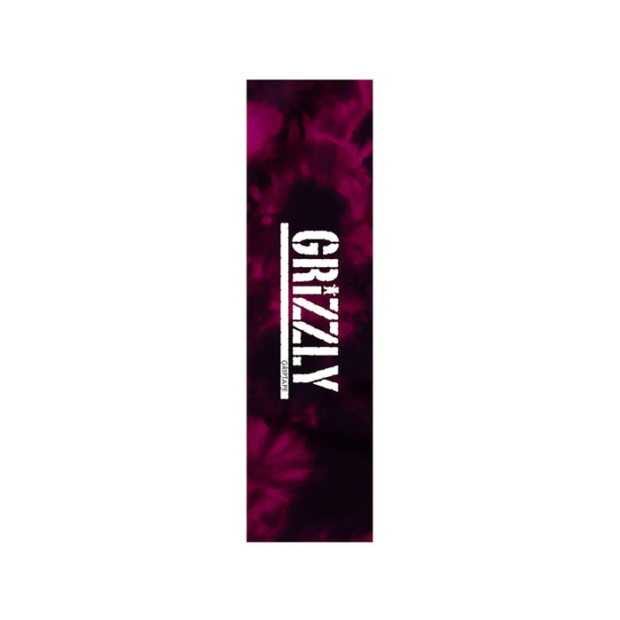 Grizzly Griptape Tie Dye Stamp '23 Griptape Black