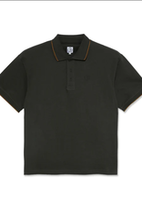 Polar Skate Co. Checkered Surf Polo Dirty Black