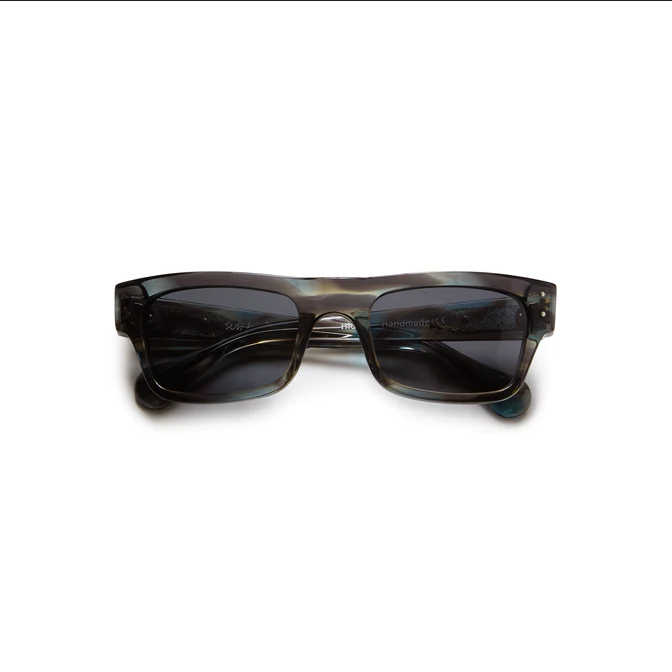 Polar Skate Co. Polar x Sun Buddies Hideo Sunglasses Teal/Smoke