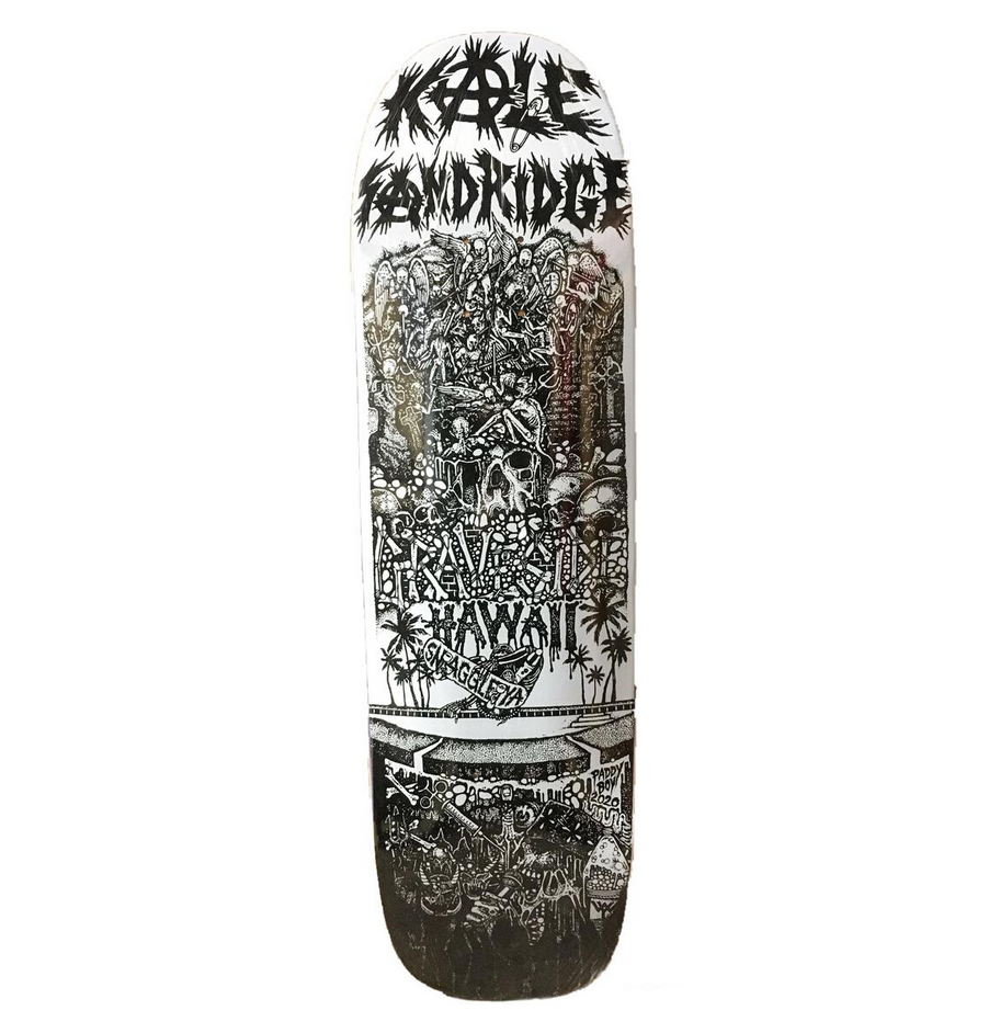 Graveside Kale Sandridge Battle Deck Shaped 8.75"