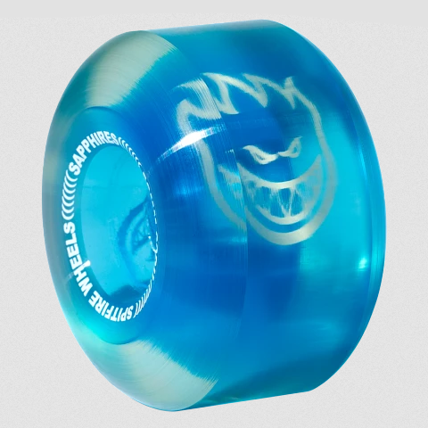 Spitfire Wheels Spitfire 90d Sapphire Clear Blue 56mm