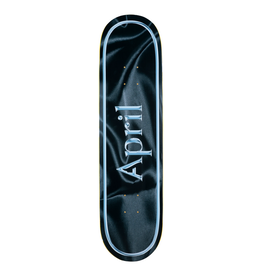 April Skateboards April Black Silk OG Logo 8.75