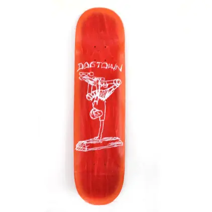 Dogtown Curb Plant Street 8.0" Assorted Stains/Orange Fade