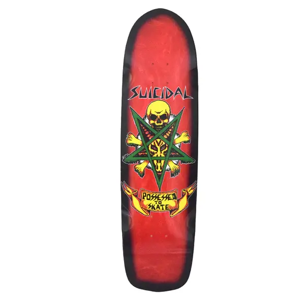 Possessed to Skate 8.75" Red Stain/Black Fade