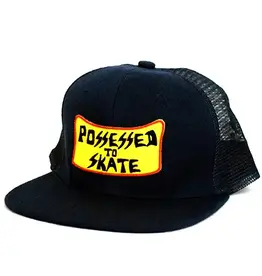 Possessed to Skate Patch Mesh Hat Navy