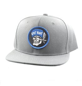 Eat Shit Patch Snapback Charcoal Grey