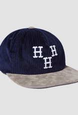 HUF Hat Trick Snapback Navy/White