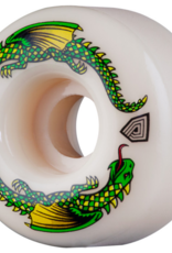 Powell Peralta Dragon Formula Wheels White 93a V4 Wide 53mm