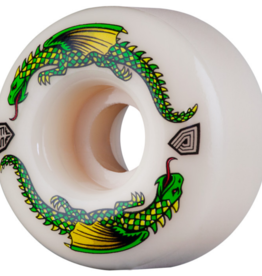 Powell Peralta Dragon Formula Wheels White 93a V4 Wide 53mm