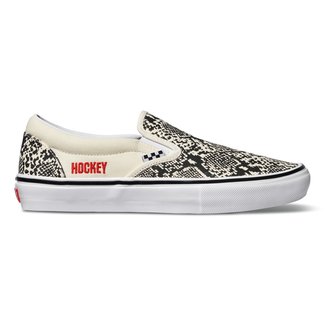 Vans Shoes Skate Slip-On x Hockey White/Snakeskin