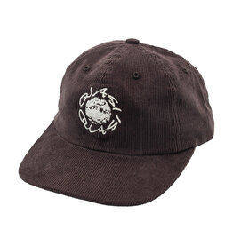 Quasi Skateboards Cosma 6 Panel Hat Chocolate