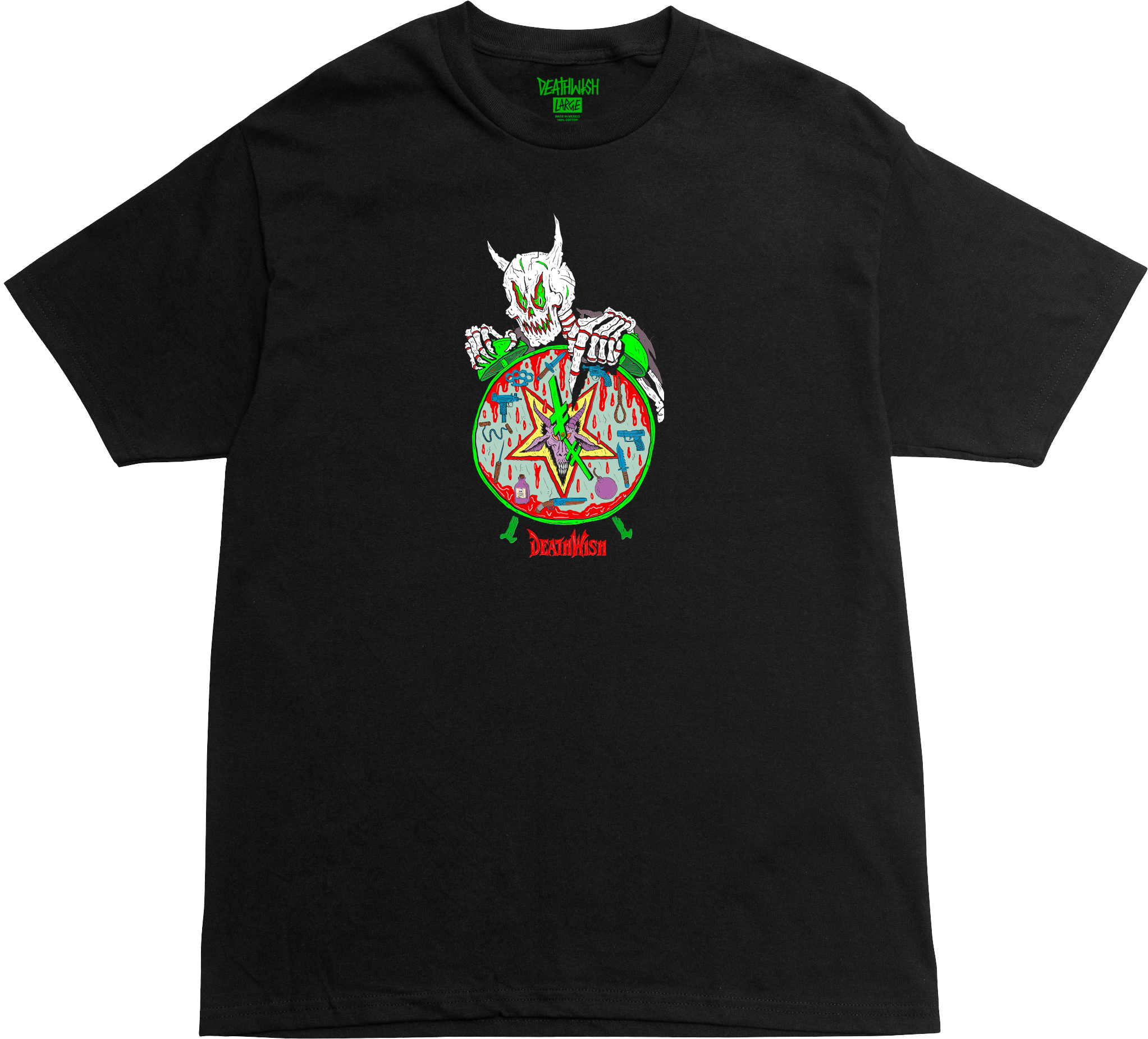 Deathwish Skateboards Nightmare City Tee Black