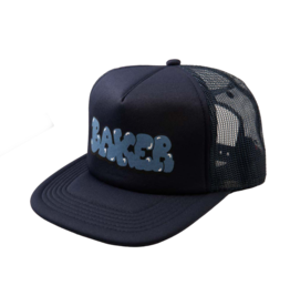 Baker Skateboards Bubble Mesh Trucker Navy