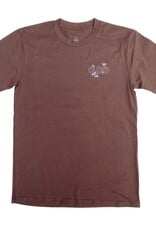 APB Skateshop APB Buckaloose Tee Chestnut/White