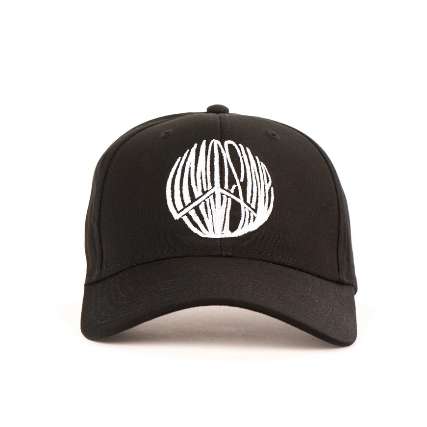 Limosine Peace Hat Black