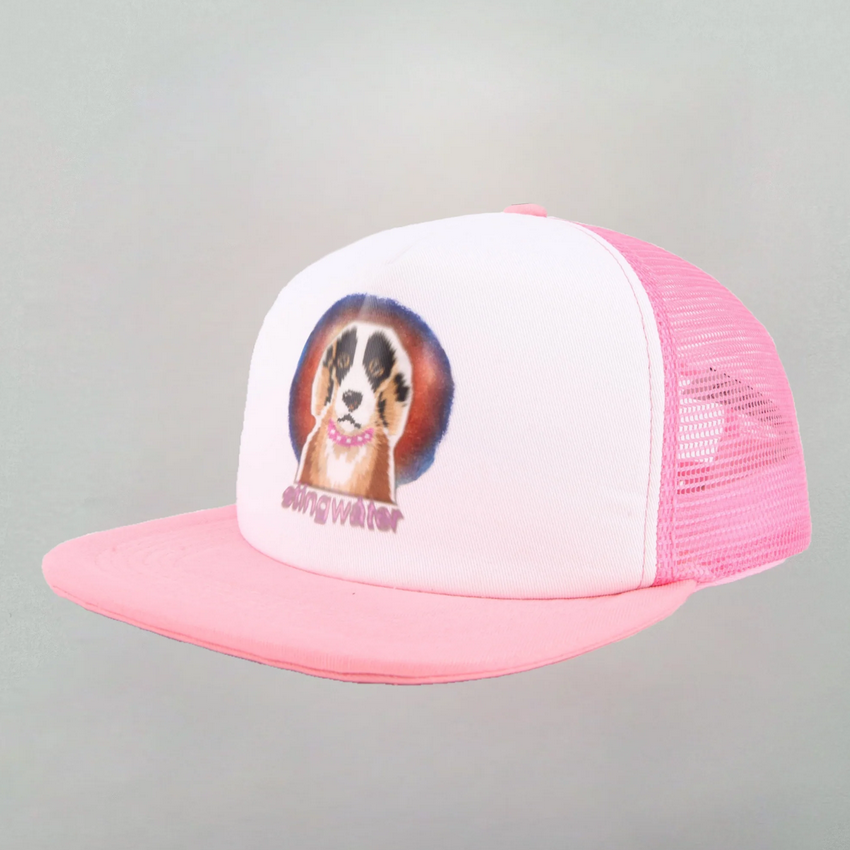 Stingwater Emotional Support Dog Trucker BB Pink