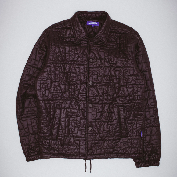 Fucking Awesome Quilted Coaches Jacket Black