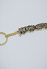 Fucking Awesome Gold Stamp Keychain
