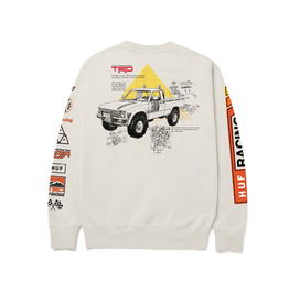 HUF HUF x TRD Concept Crewneck White