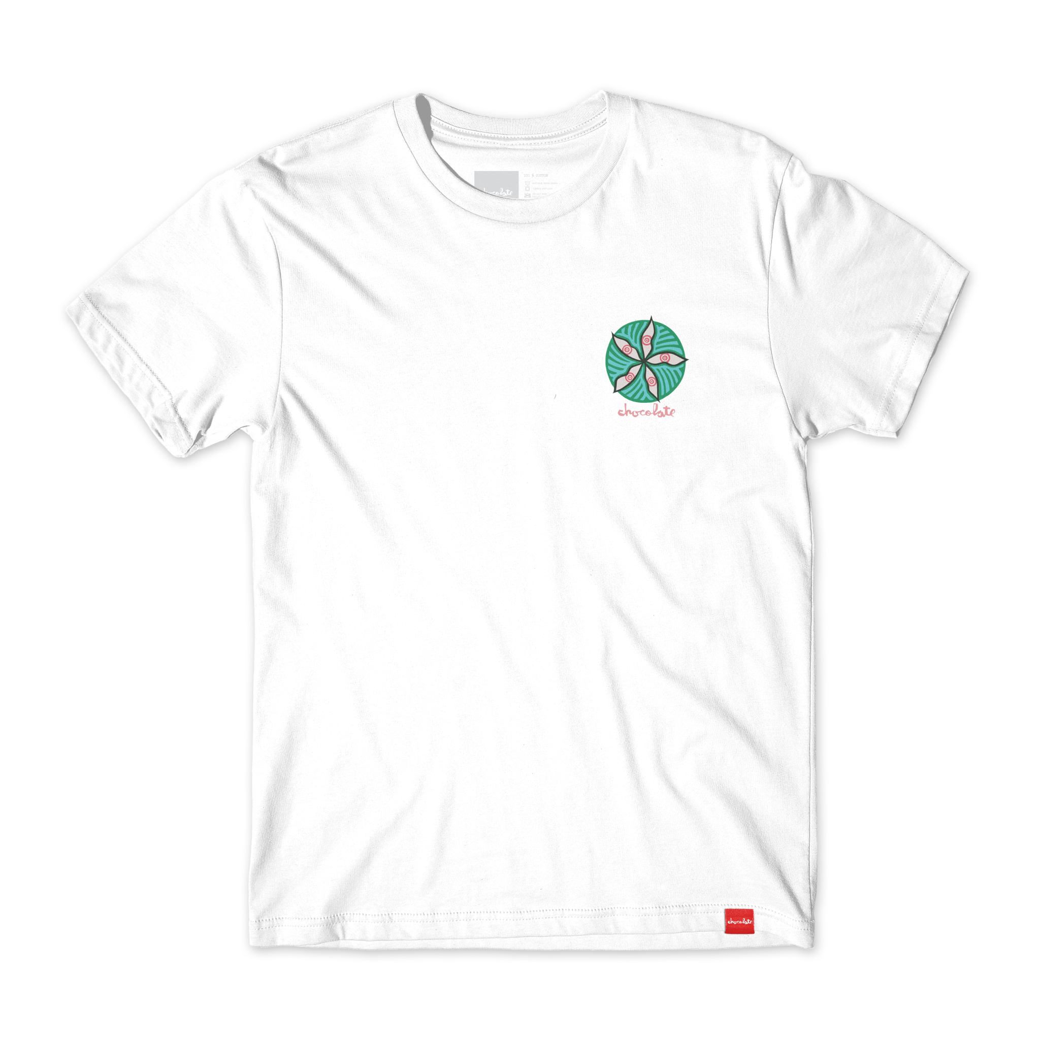 Chocolate Skateboards Dog Perfume Tee White