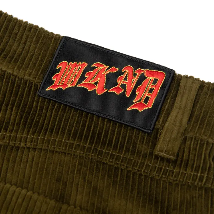 WKND Tubes Pants Dark Green Corduroy