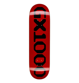 GX1000 OG Logo Deck Dark Red 8.75