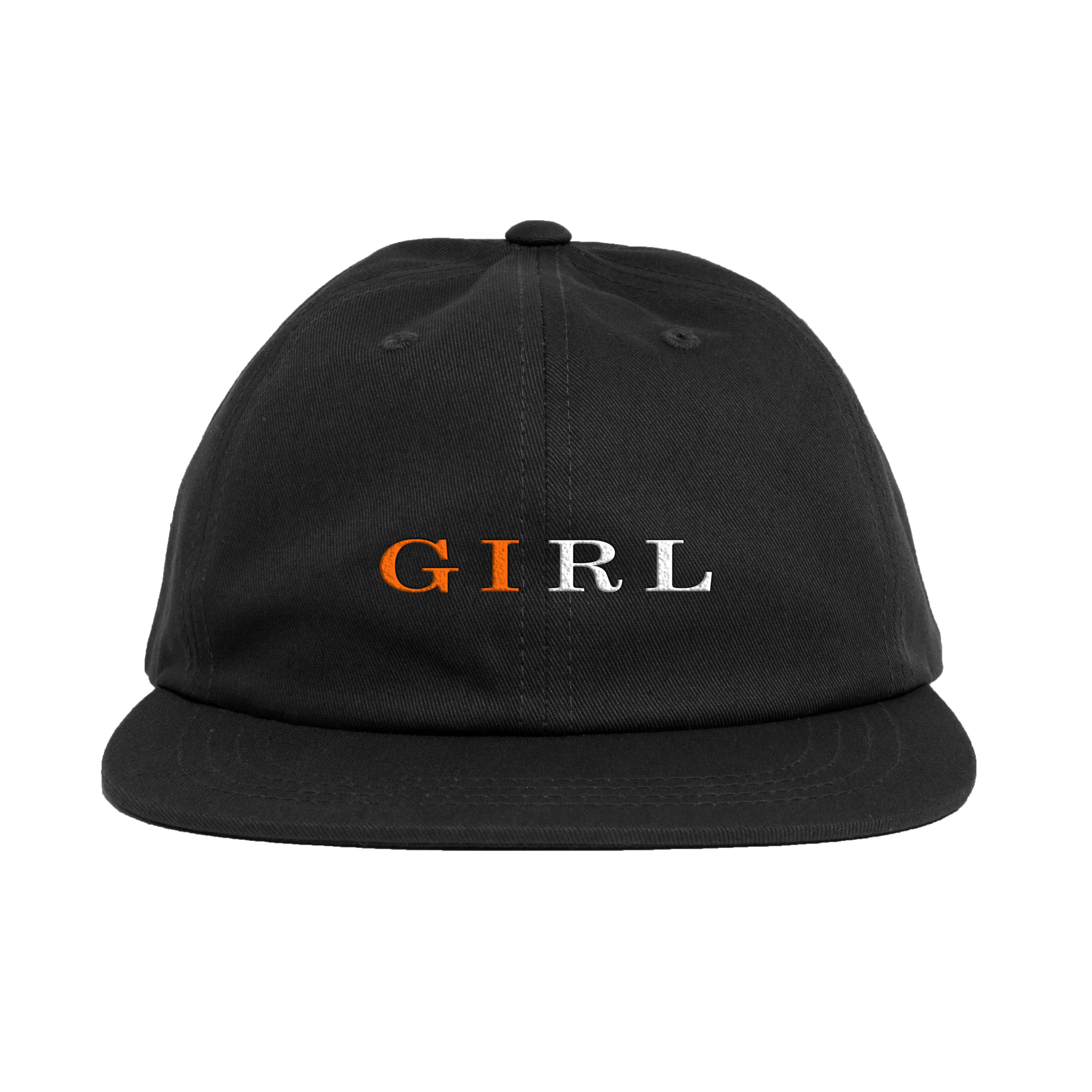 Girl Serif Snapback Black